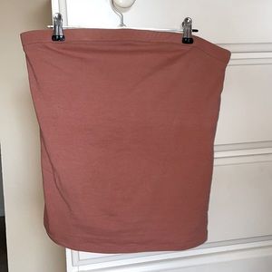 Peach tube top